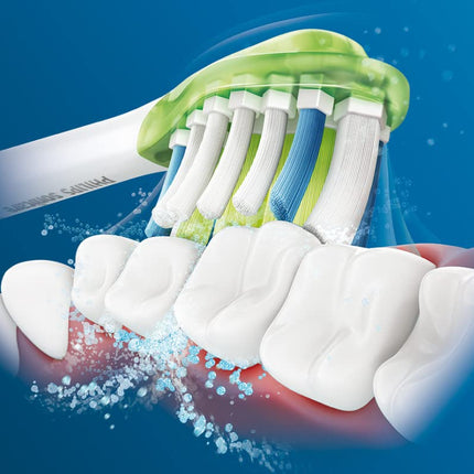 Philips Sonicare Premium White RFID Replacement Brush Heads, White, 2 Pack, HX9062/65