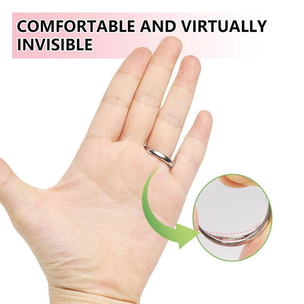 Invisible Ring Sizers for Loose Rings – Adjustable Ring Size Adjuster for Loose Rings Women, Easy Ring Fitter & Spacer, Ring Resizer, Jewelry Sizers & Ring Adjuster for Women, Men, Ring Guard Solution