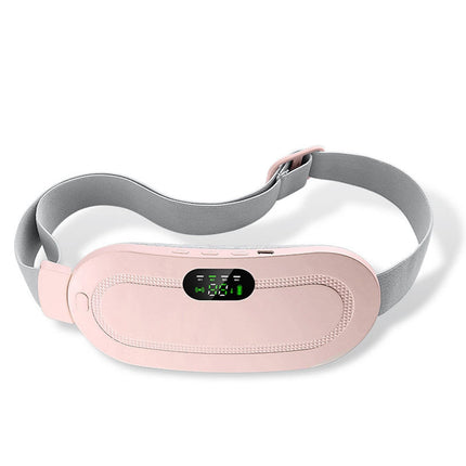 Portable Menstrual Heating Pad 4 Gears Reduce Pain Waist Cramp Support Heating Belt for Uterus Stomach Back or Belly Heating Pad for Women and Girl Ideal for Girlfriend