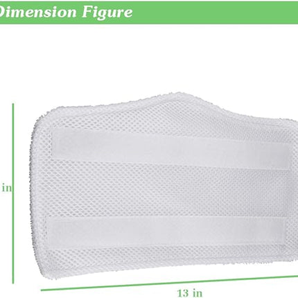 I clean 10 Packs Steam Mops Pads Compatible with Shark Steam & Spray Mop S3101, S3250, S3251, SK410, SK435CO, SK460, SK141