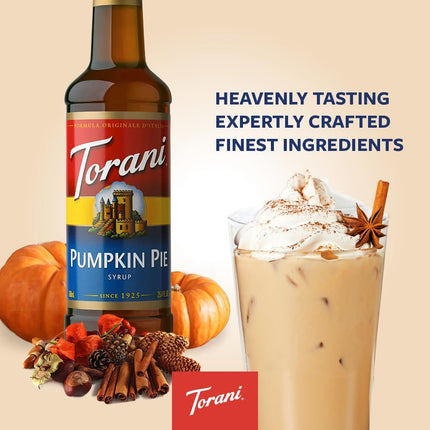 Torani Pumpkin Pie Flavour Syrup 750mL