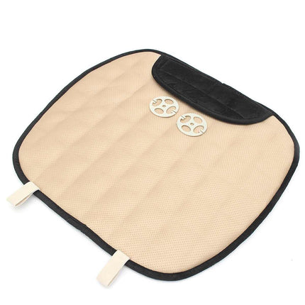 1-PC Anti-Slip Warm Universal Car Front Seat Cushion Cover/Rear Back Chair Seat Pad for Vehicle Protection, GREY, Front