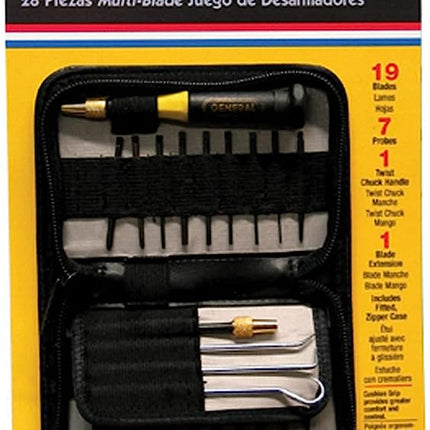 General Tools & Instruments 63528 Blade Precision Screwdriver Set