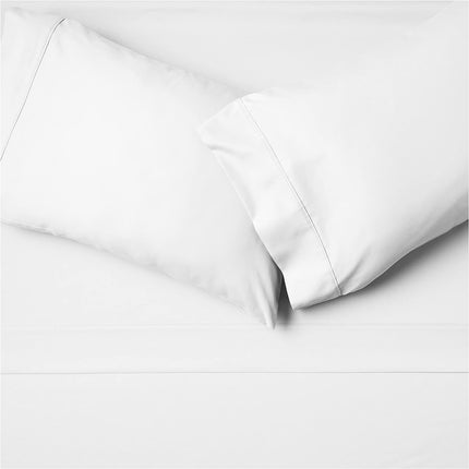 Amazon Basics Easy Care Microfiber Sheet Set with 19" Deep Pockets - King, Bright White JGGW