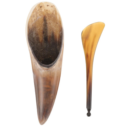 NOLITOY 2Pcs Ox Horn Gua Sha Tools Gua Sha Facial Stick and Home Face Scraper for Neck Face Body Daily Use Scraping Massage Compact Manual Massage Tool