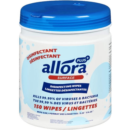 Allora Disinfecting Wipes, 150 CT