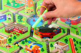 Kids Magnetic Maze Puzzle - City Traffic Learning Toy