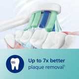 Philips Sonicare 4100 Electric Toothbrush, Sonic Toothbrush with Two Intensity Levels, Pressure Sensor and Timer, Lush Lilac Prismatic, Model HX3689/24