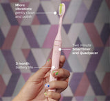 Philips One by Sonicare Battery Toothbrush, Pink, HY1100/06