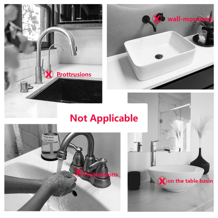 MOODKEY Kitchen Sink 24 Inch Splash Guard Silicone Drains Water Faucet Mat Handle Water Drip Catcher Tray