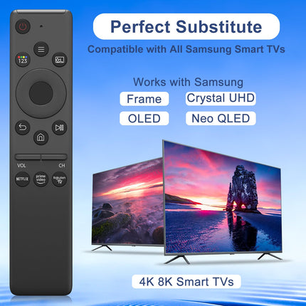 Universal Remote for Samsung TV Remote, Replacement Compatible with All Samsung Smart TV LED QLED UHD LCD HDTV Frame Curved Smart TV