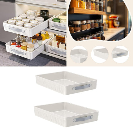 TRENDYNEST 2-PACK Pull Out Cabinet Organizer Sliding Drawer Organiser for Bathroom|Home & Garden |Kitchen, Dining & Bar