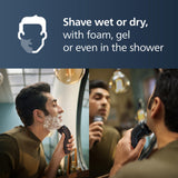 Philips Electric Shaver Series 3100, Wet & Dry with 5D Flex Heads, S3144/00