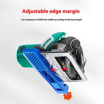 Adjustable Cutting Machine Base Guide, Circular Saw Quick Cutting Guide, Electric Circular Saw Milling Positioning Clamp (1pcs)