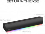 Sound Blaster GS3 Compact RGB Gaming Soundbar