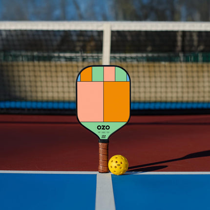 OZO Pickleball – Jupiter Intermediate Control Paddle – USAPA Approved – Carbon Fiber Surface, 1 PIECE