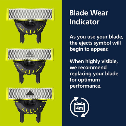 Philips OneBlade 360 Pro, Wet & Dry, Trim, Edge & Shave with the 14 lengths Precision Comb, QP6542/15