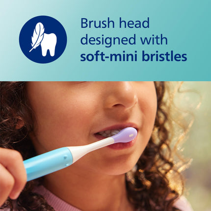 Philips One by Sonicare Replacement Brush Heads 2 Pack for Kids - BH1022/30