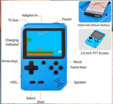 Retro Game Console, Handheld Game Console Retro Mini Game Player with 500 Classical FC Games