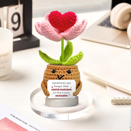 Gossby Flower Crochet Doll - Sometimes You Forget You're Awesome