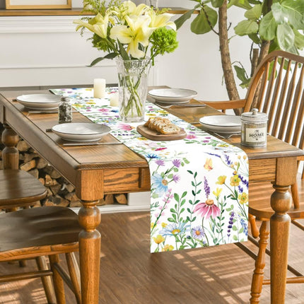 Artoid Mode 13x48 Inch Kitchen Dining Table Decoration for Home Party Decor