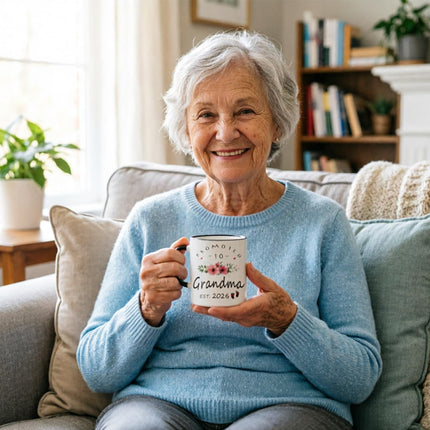 UgyDuky 11 Oz Promoted to Great Grandma 2026 Mug with Gift Box