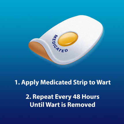 Compound W Wart Remover One Step Medicated Foot Pads- 20 Count - With Salicylic Acid, Maximum Strength, Effective Wart Removal