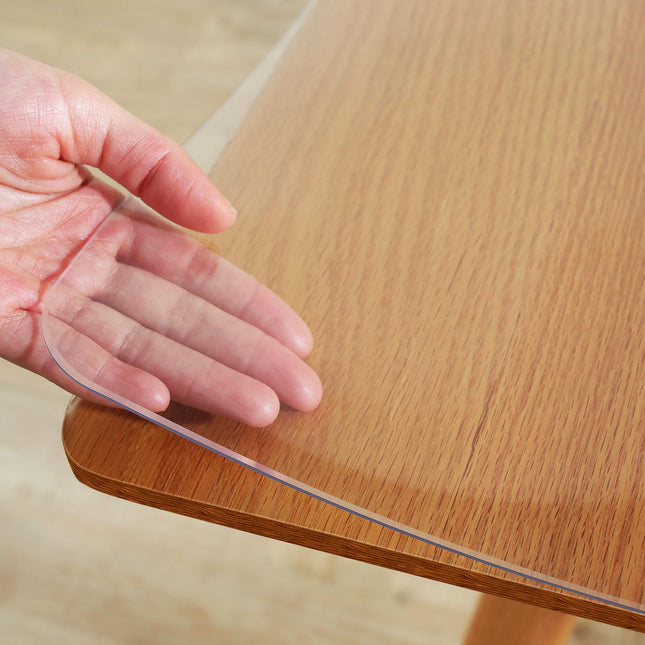 Warmstar 24x48" 1.5mm thick Clear PVC Rectangle Cover Protector Mat for Kitchen, Dresser, Dining Table, Desk X003Q81T0Z