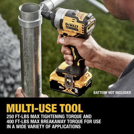 DEWALT DCF911B 20V MAX* 1/2" Impact Wrench with Hog Ring Anvil (Tool Only), Compact