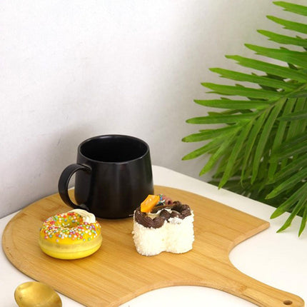 AOKID Lightweight Smooth Wooden Pizza Paddle and Serving Board for Baking Pizza, Bread, Cutting Fruit, Vegetables