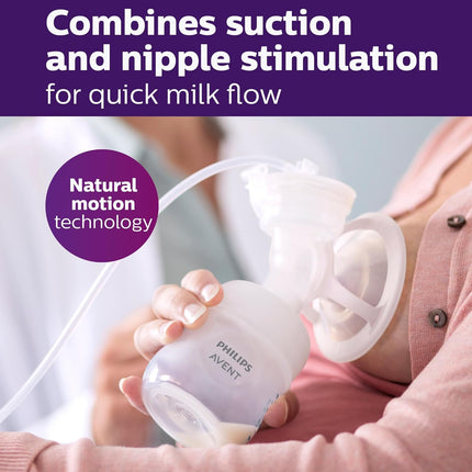 Philips Avent Double Electric Breast Pump Advanced, with Natural Motion Technology, SCF394/62