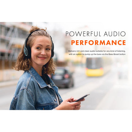 Creative Sound Blaster JAM V2 On-Ear Lightweight Bluetooth 5.0 Wireless Headphones with USB-C, aptX Low Latency, aptX HD, Multipoint Connectivity, Voice Detection and Noise Reduction, 22 Hours Battery Life