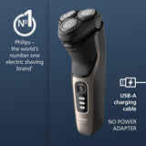 Philips Electric Shaver Series 3200, Wet & Dry with SkinProtect Technology, S3242/12