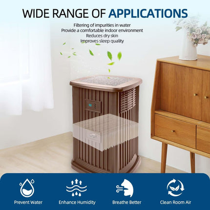 Techypro 2-Pack 1043 SuperWick Humidifier Filter Replacement for Essick AirCare EP9500 EP9700 EP9800 EP9R500 EP9R800 821000 826000 826800 831000, and Bemis Space Saver 800 8000 Super Wick Humidifiers