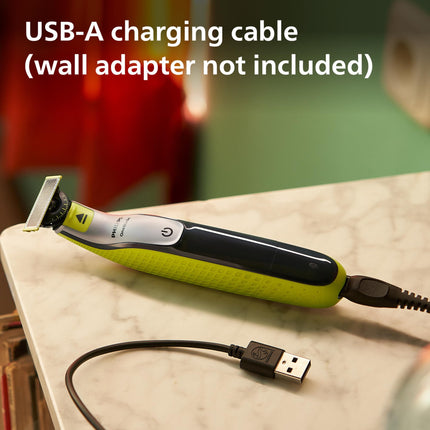 Philips OneBlade 360 Face & Body, Wet & Dry, Trim, Edge & Shave with the 5-in-1 Adjustable Comb and Body Comb, QP2834/23