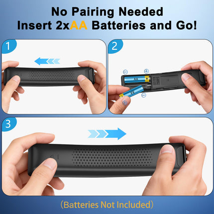 Universal Remote for Samsung TV Remote, Replacement Compatible with All Samsung Smart TV LED QLED UHD LCD HDTV Frame Curved Smart TV