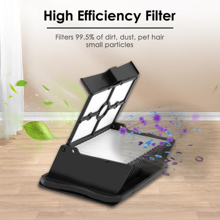 LemonRunRun (5 Pieces) S20 Pro Replacement HEPA Filters Compatible with Narwal S20 Pro Wet Dry Vacuum Cleaner, Replacement Filters Kit, Accessories Kit, Vacuum Filters
