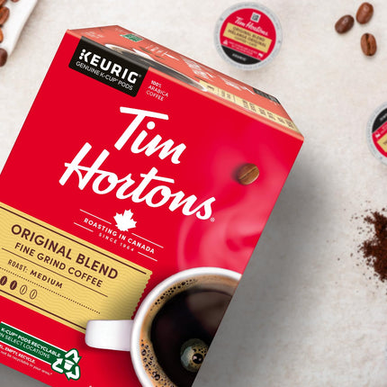 Tim Hortons Original Coffee blend, Single Serve Keurig K-Cup Pods, Medium Roast, 48 Count