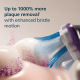 Philips Sonicare G3 Two-in-One - Genuine Replacement Electric Toothbrush Heads, Black, 2 Pack, HX9052/95