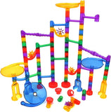 Marble Run Maze Track Toy Building Construction Blocks Set Toys for Kids Ages 3-8,Marble Track Race Set Learning Toy Gifts for Adults,Teens and Toddlers T57