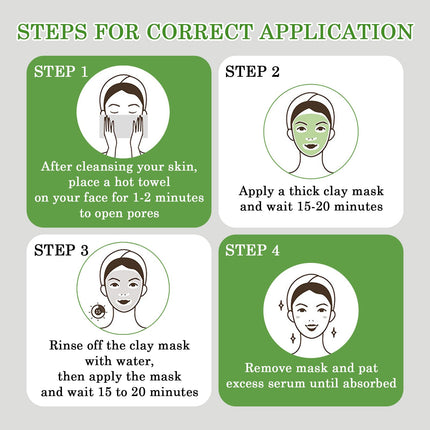 SALDOER 5PCS Green Tea Face Sheet Mask + 8PCS Green Tea Clay Mask Set, Oil Control Deep Cleansing Green Tea Clay Mask with Brush for All Skin Types