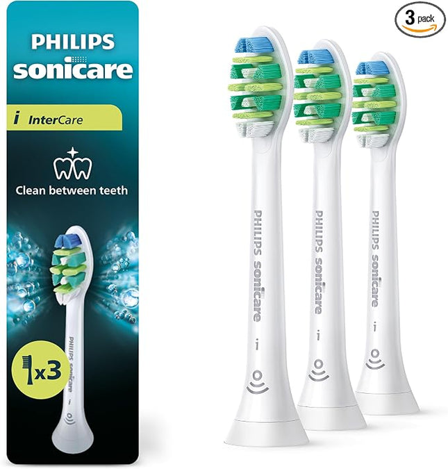 Philips Sonicare I InterCare 3-Pack Brush Heads, White - HX9003/25