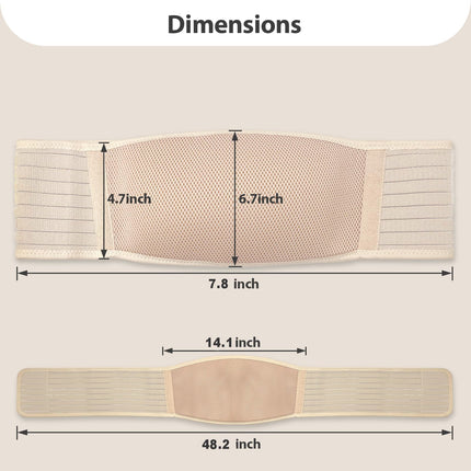 Eavoqinjiaf Maternity Belt Belly Band for Pregnant Women Back Brace Support Pregnancy Must-Have Pain Relief