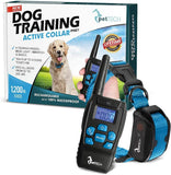PetTech PT0Z1 Premium Dog Training Shock Collar Fully Waterproof 1200ft Range