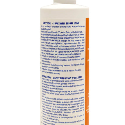 GEO LOOP LEAK SEAL for Radiant Floor Heat and for Geothermal Systems Bottle, 237ml