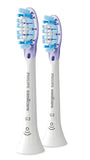 Philips Sonicare G3 Two-in-One - Genuine Replacement Electric Toothbrush Heads, White, 2 Pack, HX9052/65