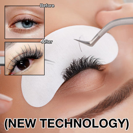 CharmO'clock Cashmere C Curl 0.05mm Thickness 8-16mm Mixed Length Volume Lash Extensions Trays Super Matte Black Individual X004YXSX0J