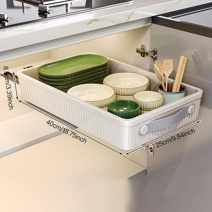 TRENDYNEST 2-PACK Pull Out Cabinet Organizer Sliding Drawer Organiser for Bathroom|Home & Garden |Kitchen, Dining & Bar
