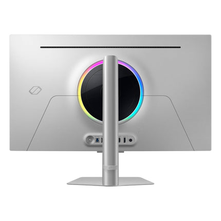 Samsung 32 Inch G8 OLED Silver G-Sync Compatible Gaming Monitor-240 Hz, 0.03 ms (LS32DG802SNXZA) - KM11