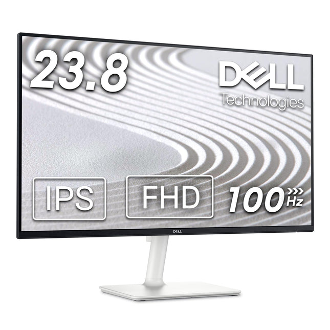Dell S2425H Monitor 23.8 Inch, FHD (1920x1080) Display, 100Hz, -KM10